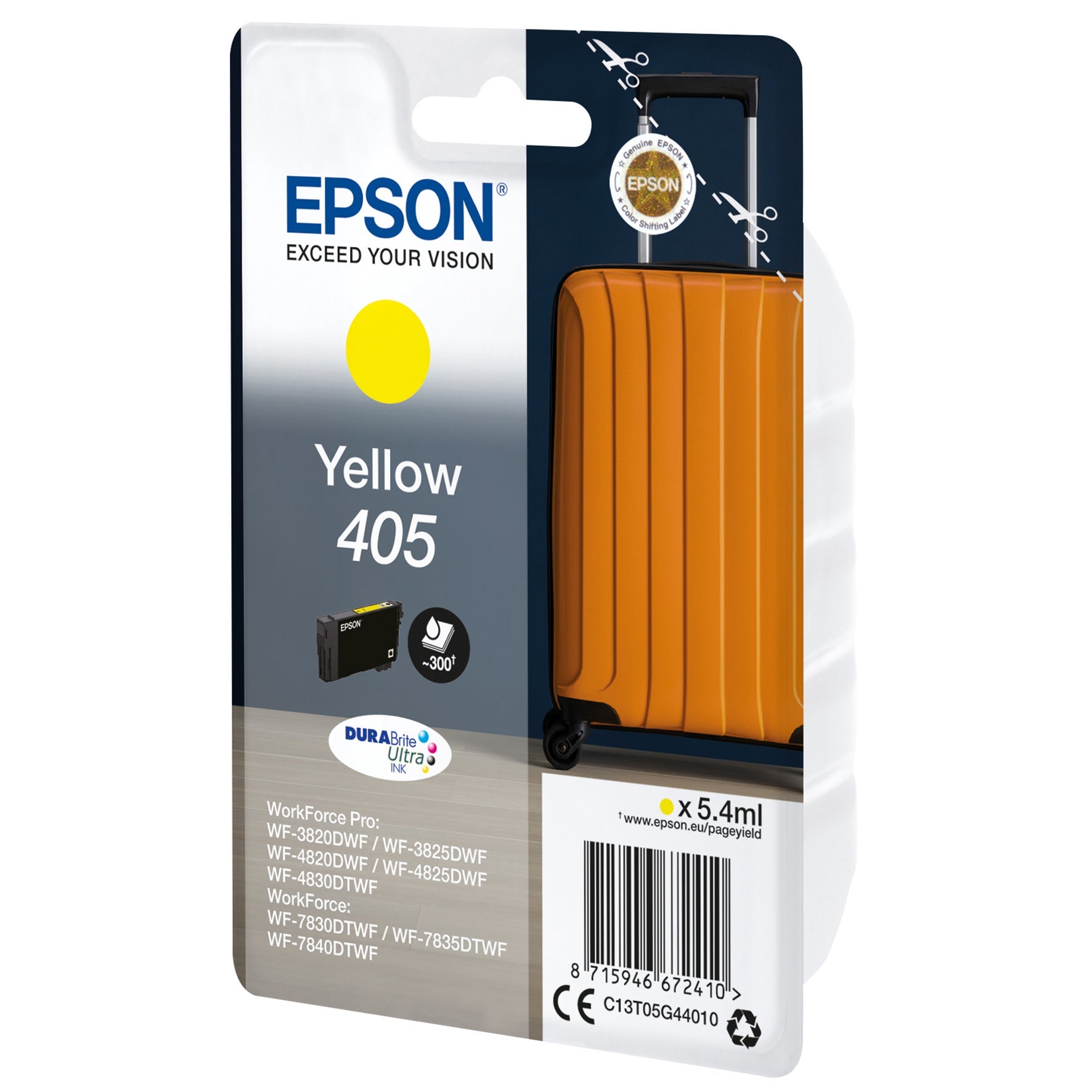 [5701516] Bläck Epson 405 gul 5,6 ml
