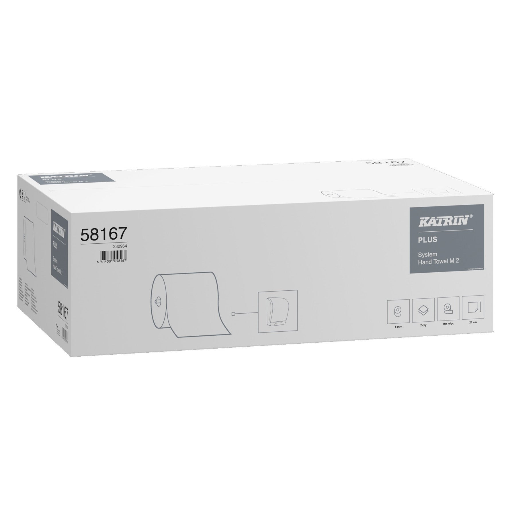 [8560604] Torkrulle Katrin Plus M2 6 st/fp
