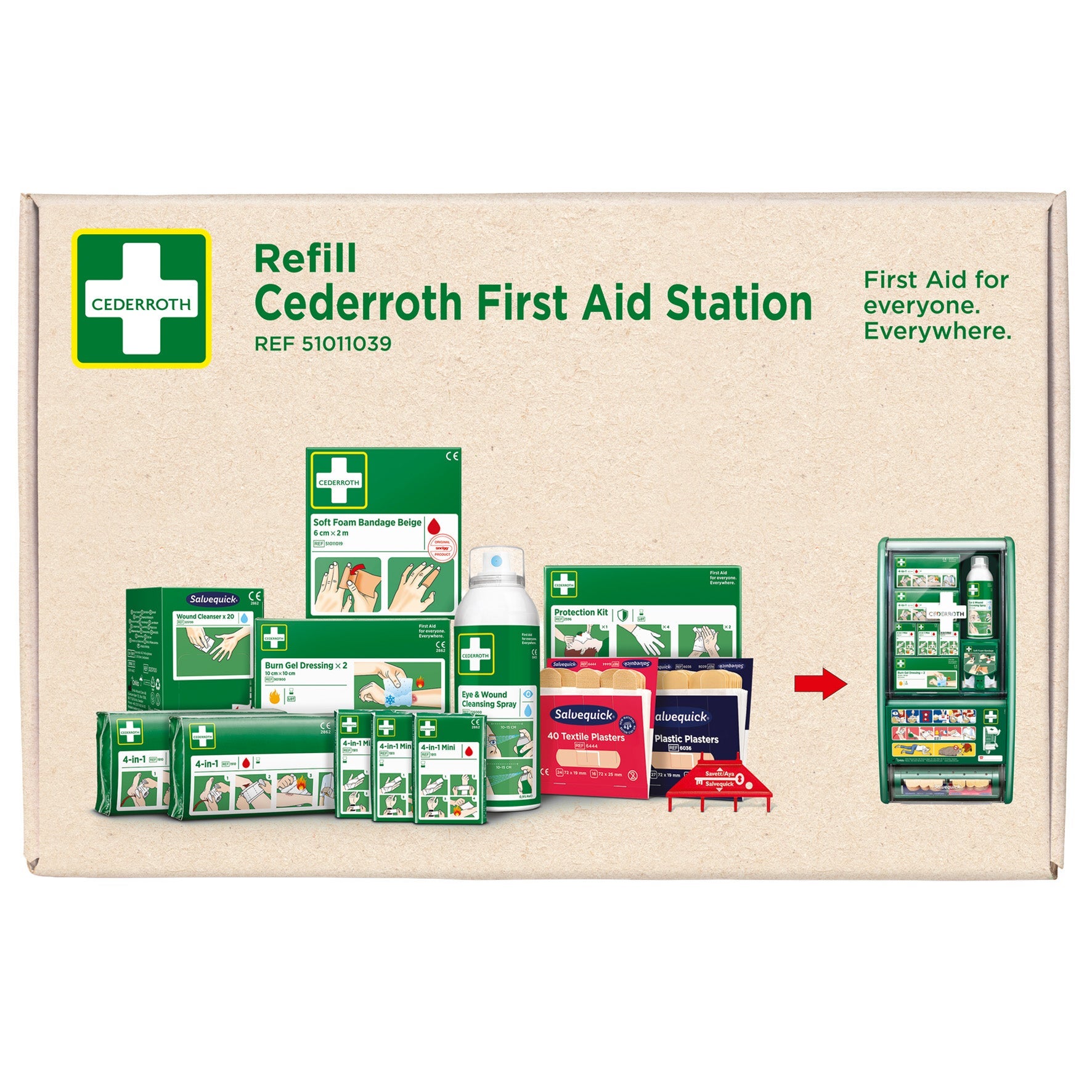 [8560435] Refill Första-hjälpen-station