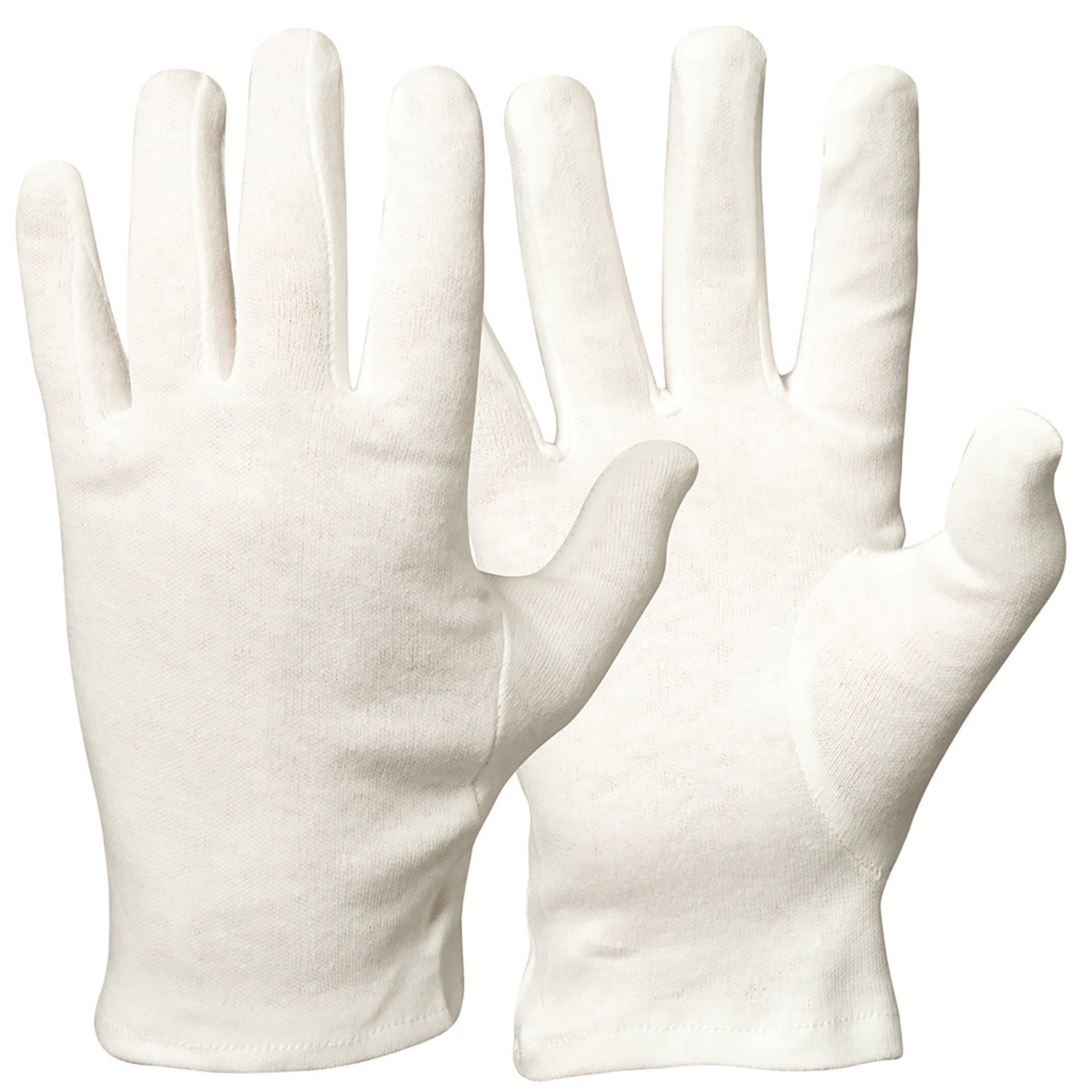 [8561113] Handske bomull vit XL