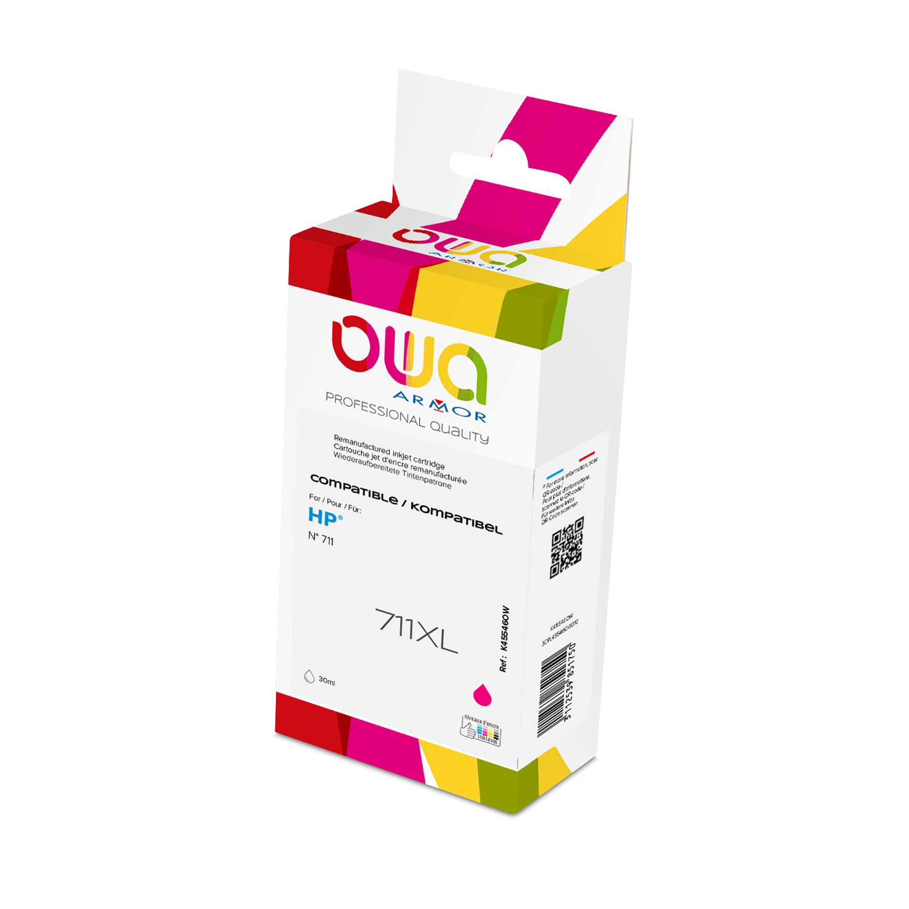 [8561270] Bläck OWA HP 711 magenta 30ml