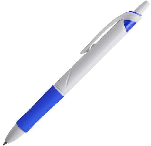 [E479236] Pilot Acroball Pure White B.bläck BAB-15M-WLI 10 st/fp