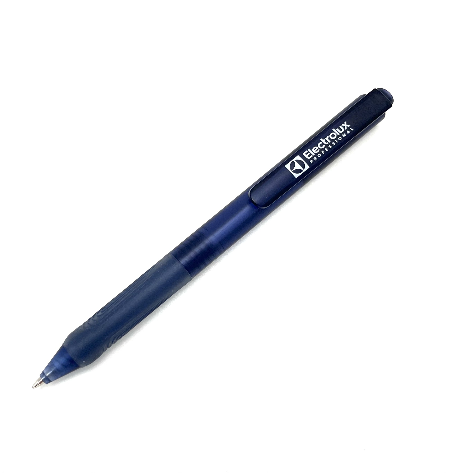 [EEELP021] Penna blå silikongrepp vit ELP logo 50st/fp