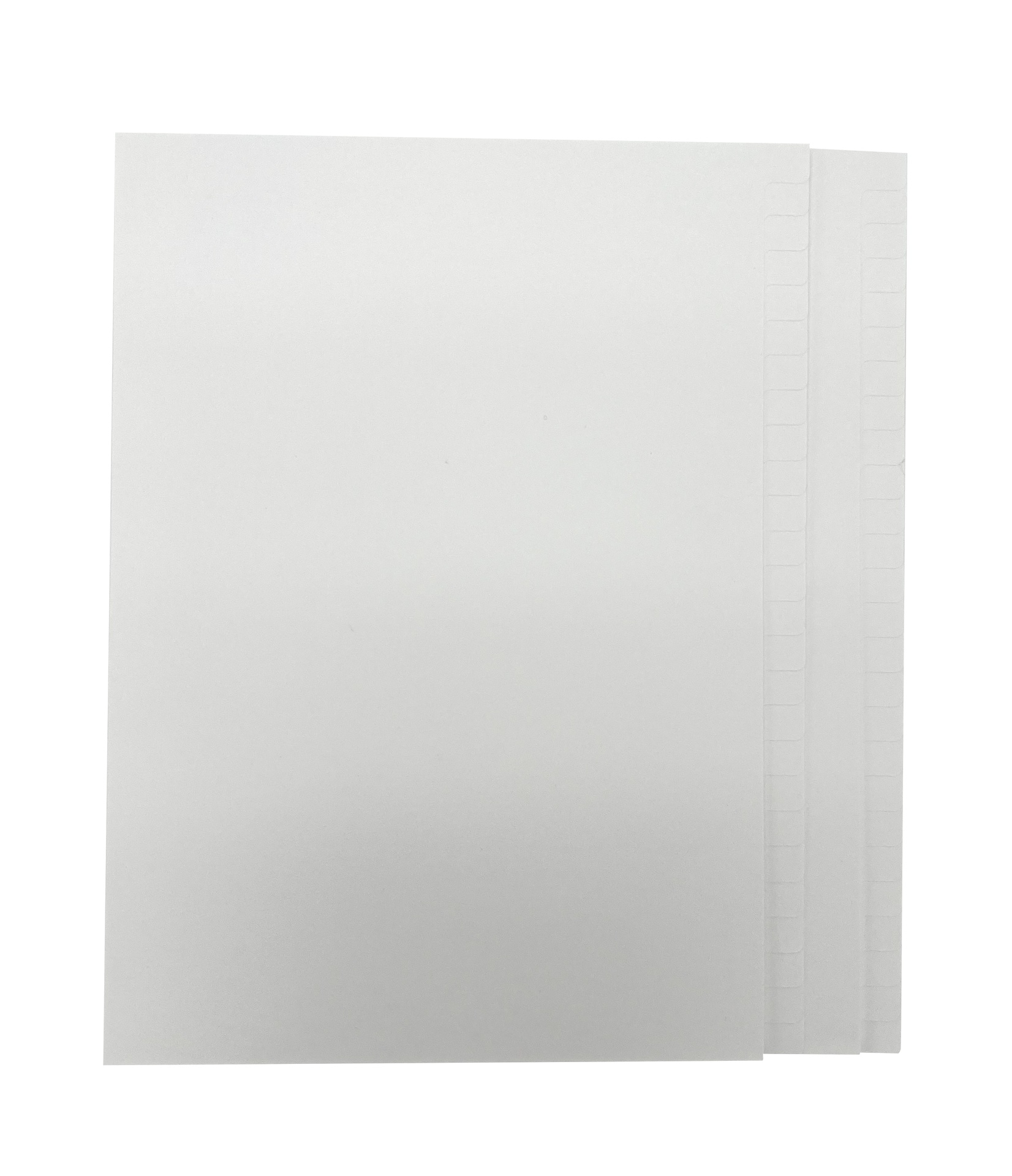 [EEGERNA029] Register A4 1-52 OTRYCKTA VITA PAPPER OH 10 ST/FP