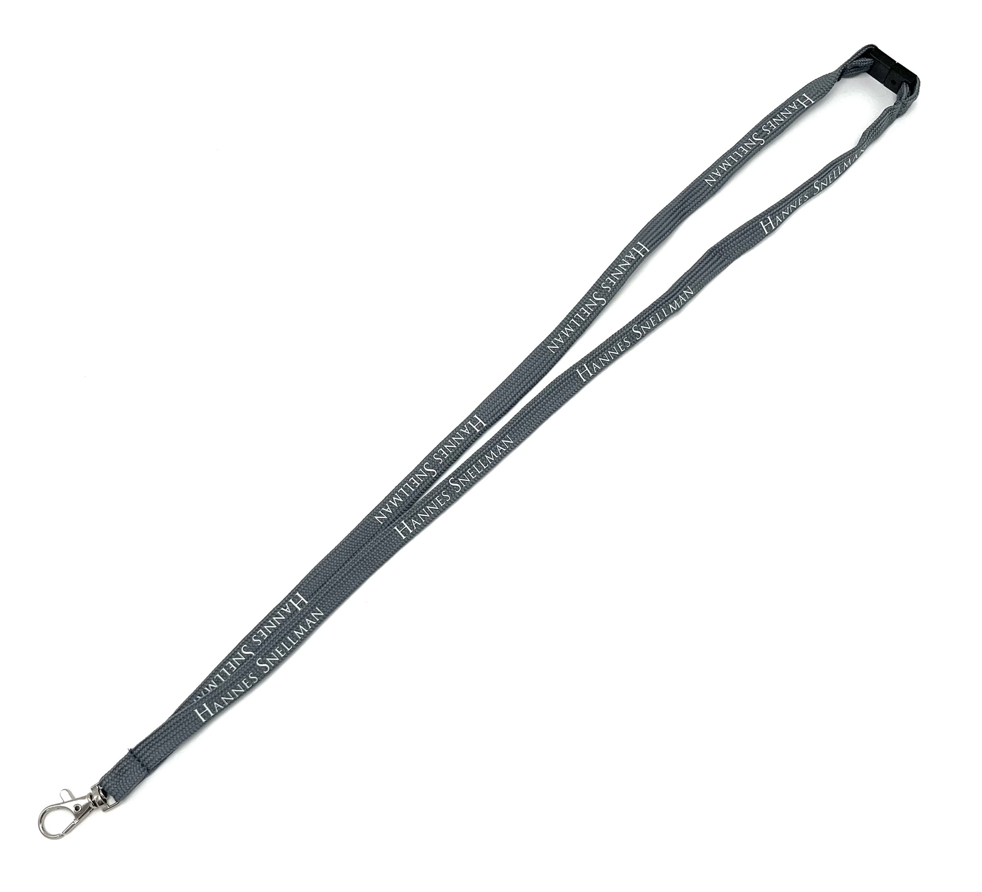 [EEHANNE033] Logoband i egen PMS färg med logo+krok 25 st/fp