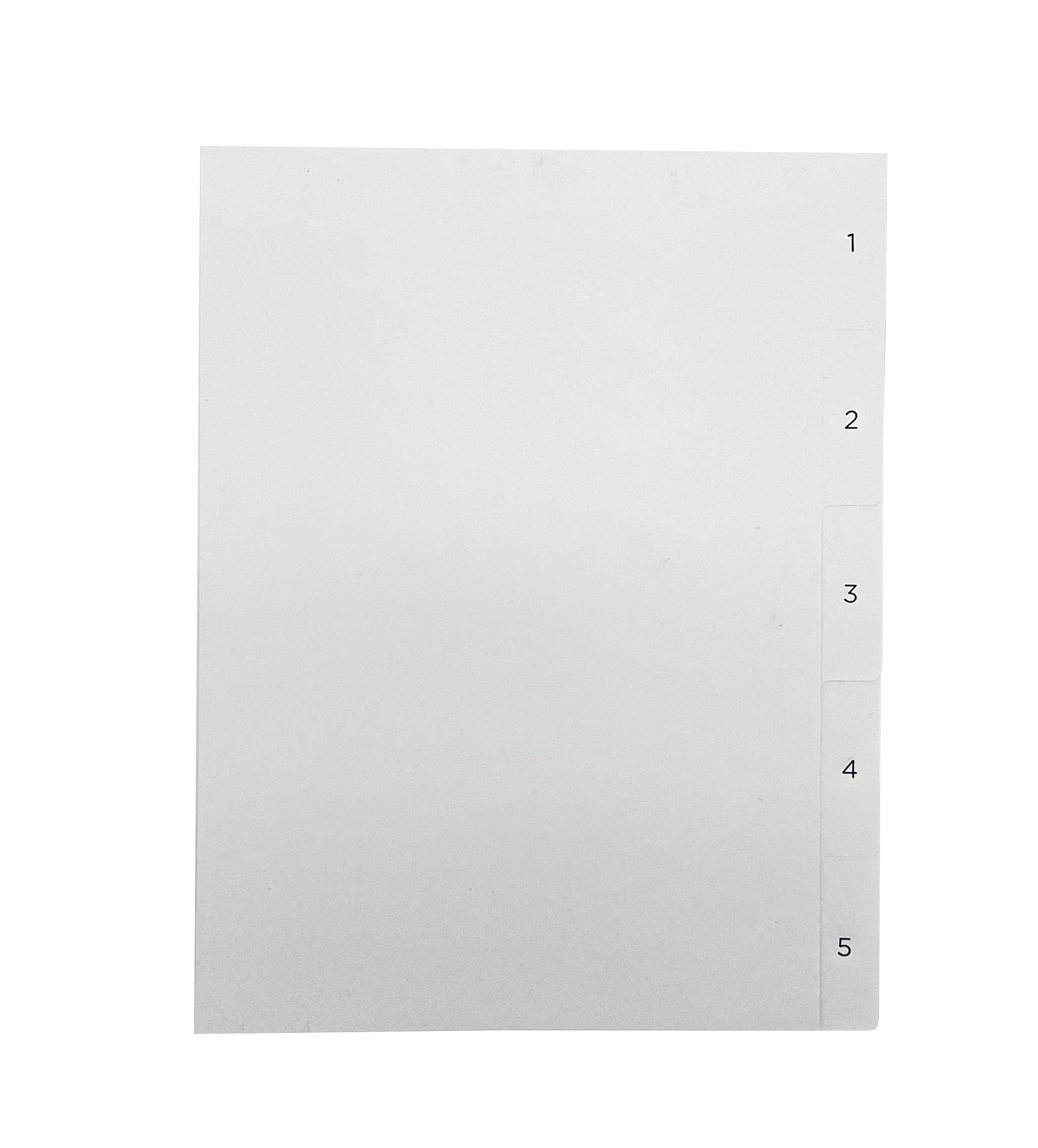 [EETFSET2049] PÄRMREGISTER 1-5 A5 BLÅ/VIT 20ST/FP