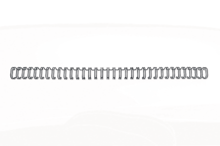 [ERE810610] WIRE-O A4 9,5MM 3:1 34 HÅL SVART 250st/fp