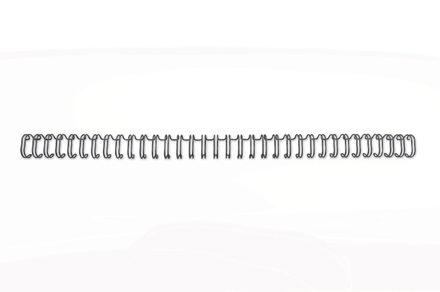 [ERE911410] WIRE-O A4 22,2MM 2:1 23 HÅL SVART 250st/fp