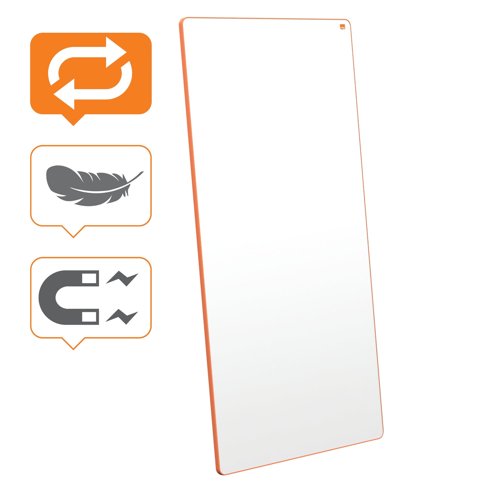 [8562516] Mobil Whiteboard Move & Meet orange