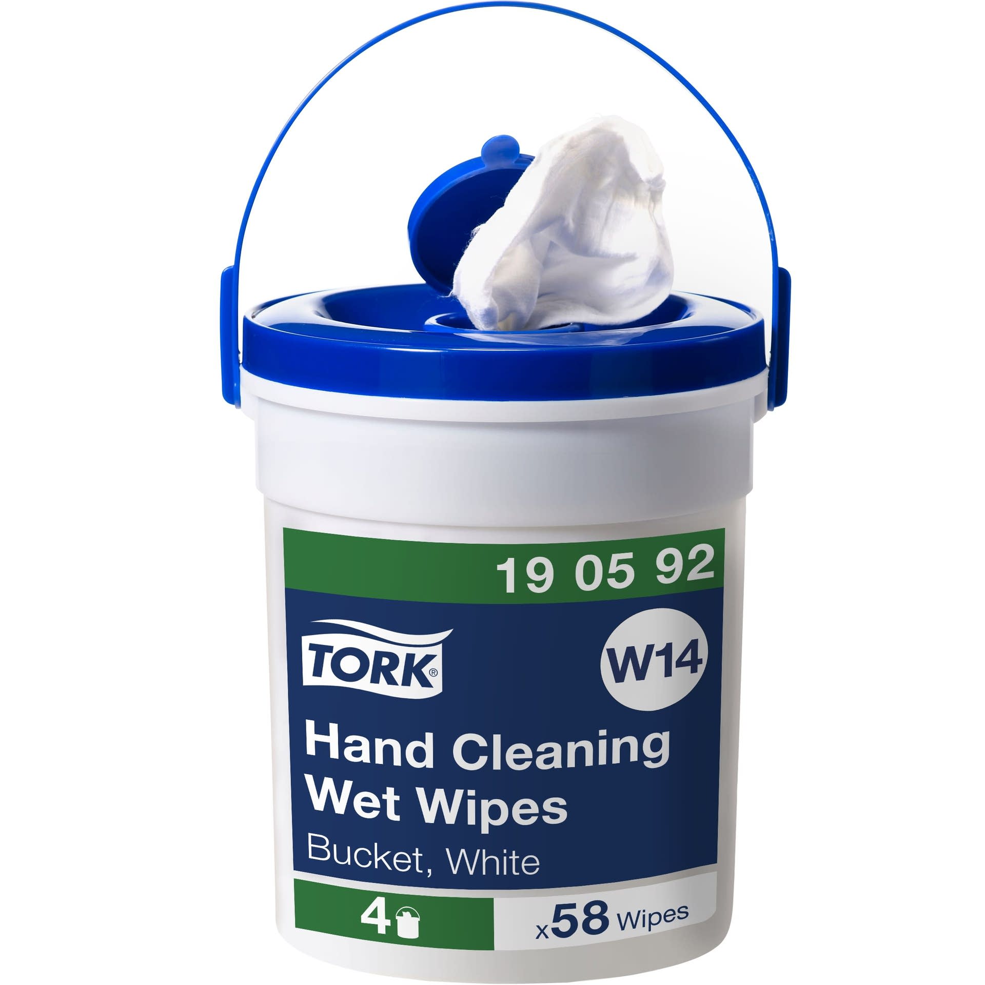 [2522201] Våtdukar Handrengöring Premium Tork W14 i hink