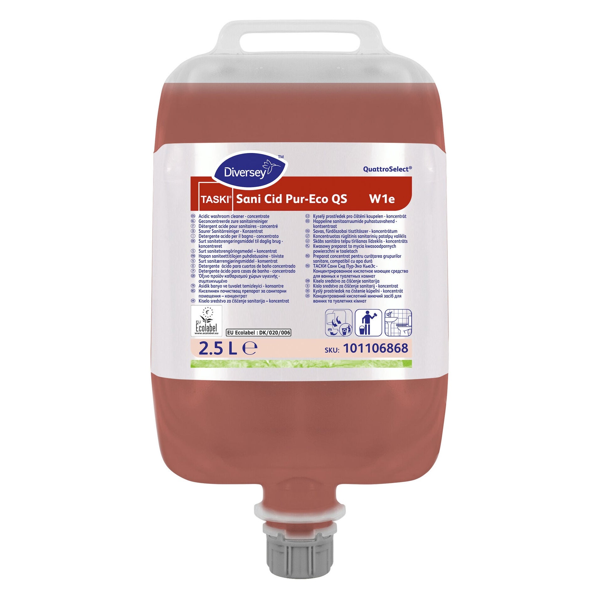 [8561439] Sanitetsrengöringsmedel Sani Cid Pur-Eco QS 2,5 liter