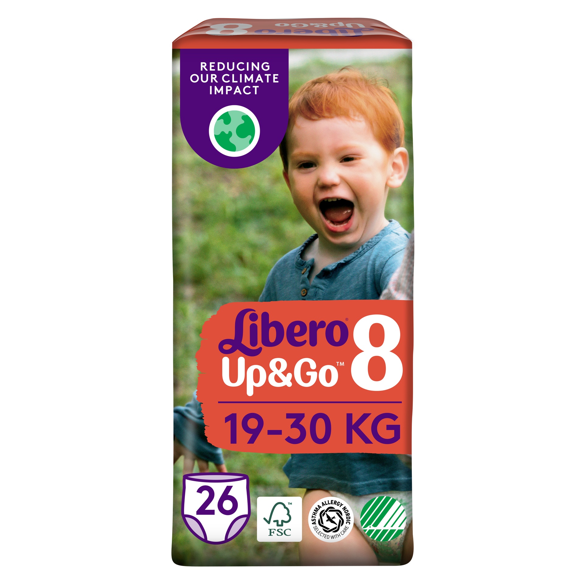 [8562437] Blöjor Up&Go 8,19-30kg 26st