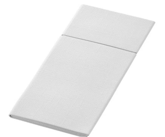 [E187563] Servettficka Duniletto vit 40x48 cm (46stx4fp) 187563