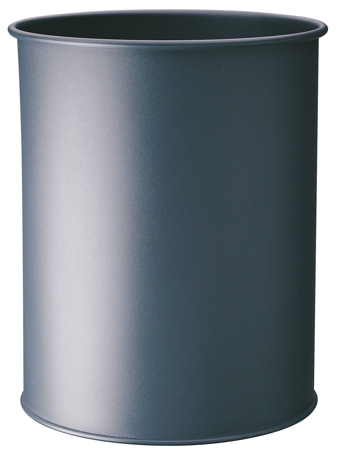 [2361483] Papperskorg metall 15 liter Antracitgrå