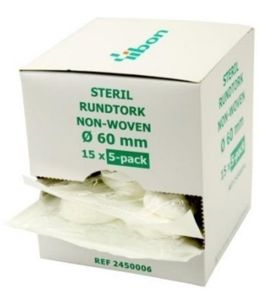 [8563377] Rundtork ø40mm steril 15x5/fp