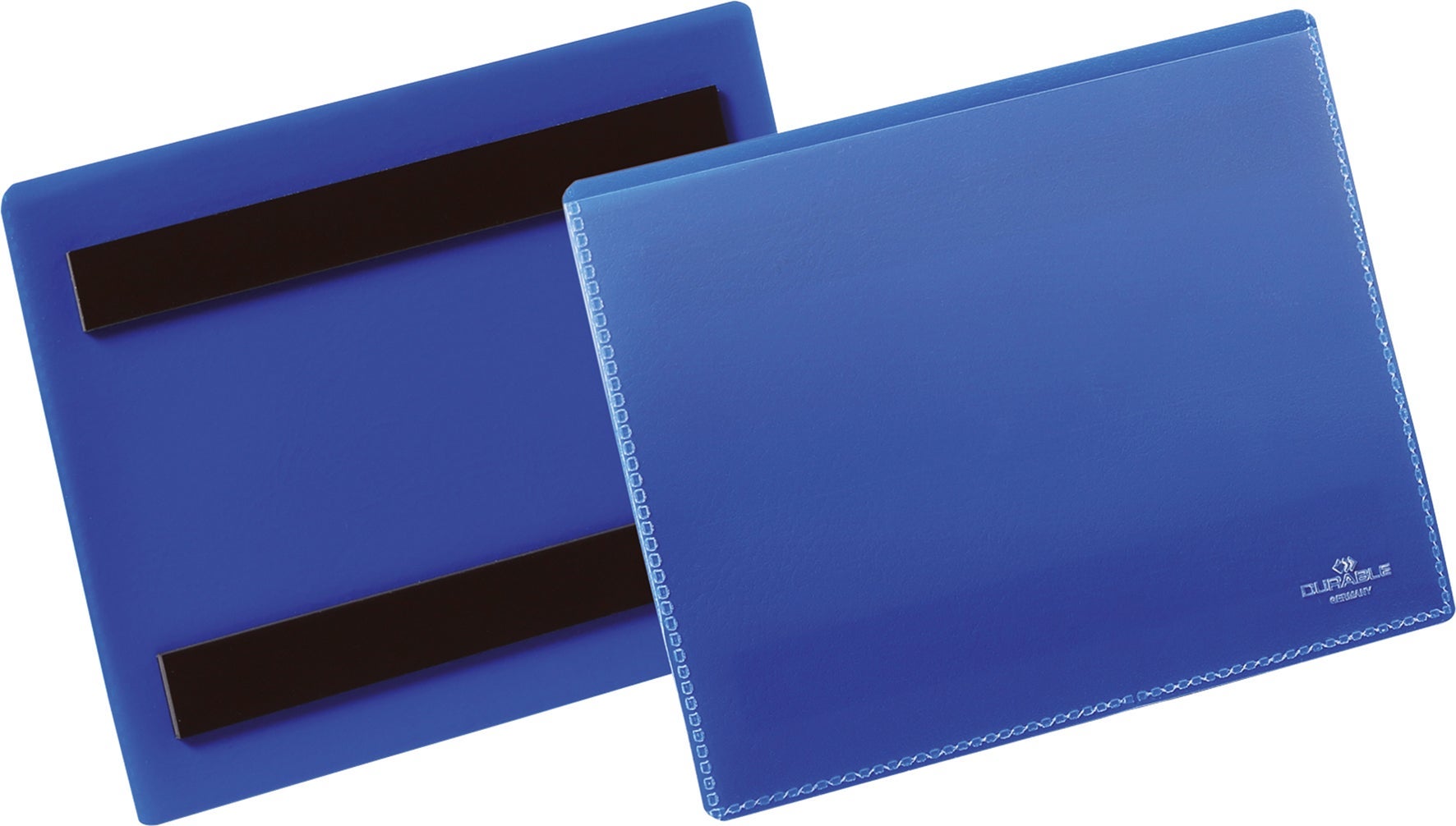 [8552741] Plastficka A6L magnetisk Blå 50 st/fp