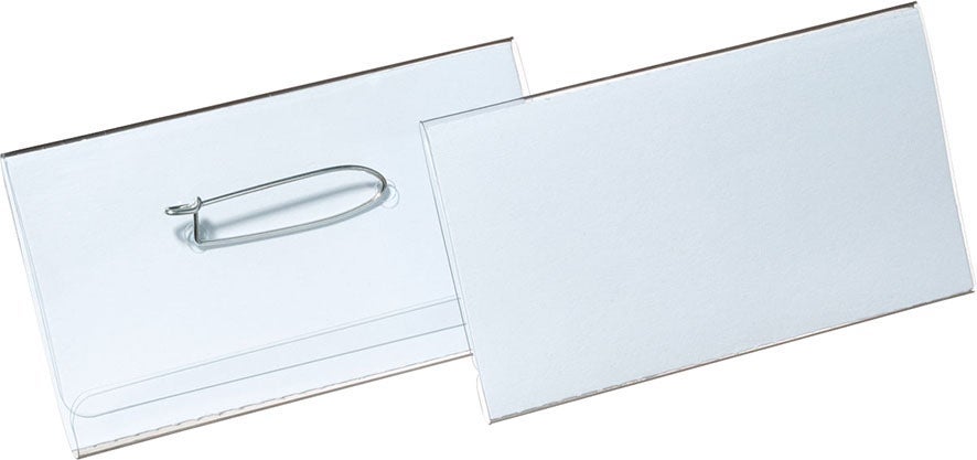 [8553005] Namnskylt med nålfäste 40x75 cm 100-pack