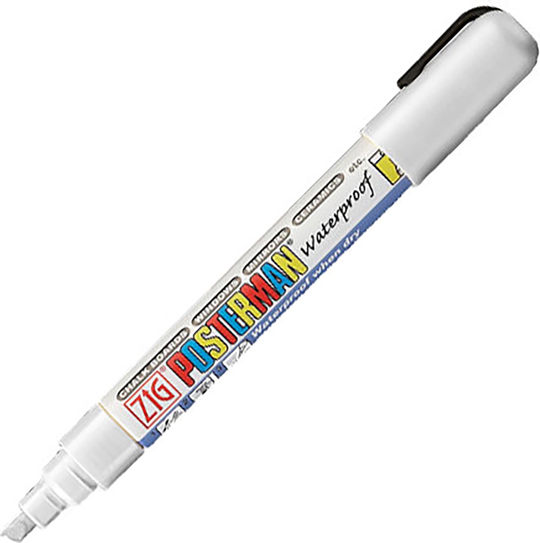 [4400496] Märkpenna Posterman 6 mm Vattenfast Vit