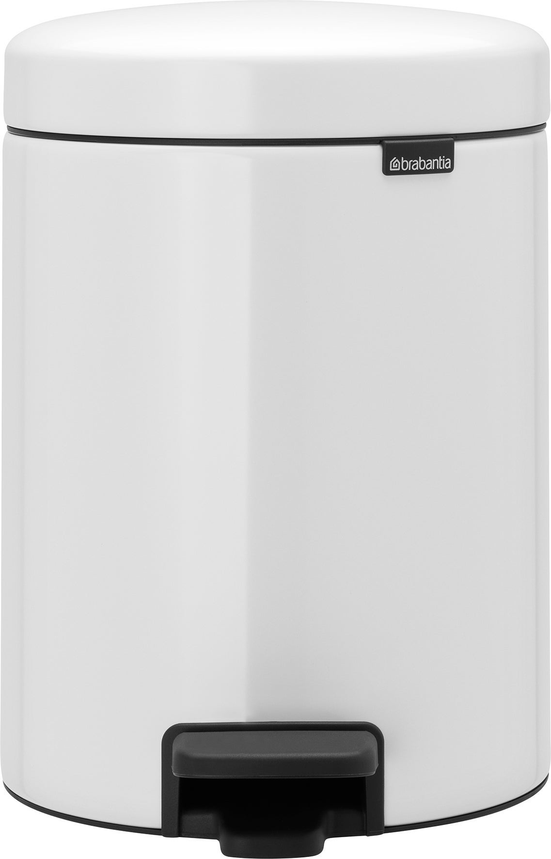 [8556695] Pedalhink NewIcon vit 5 liter Brabantia