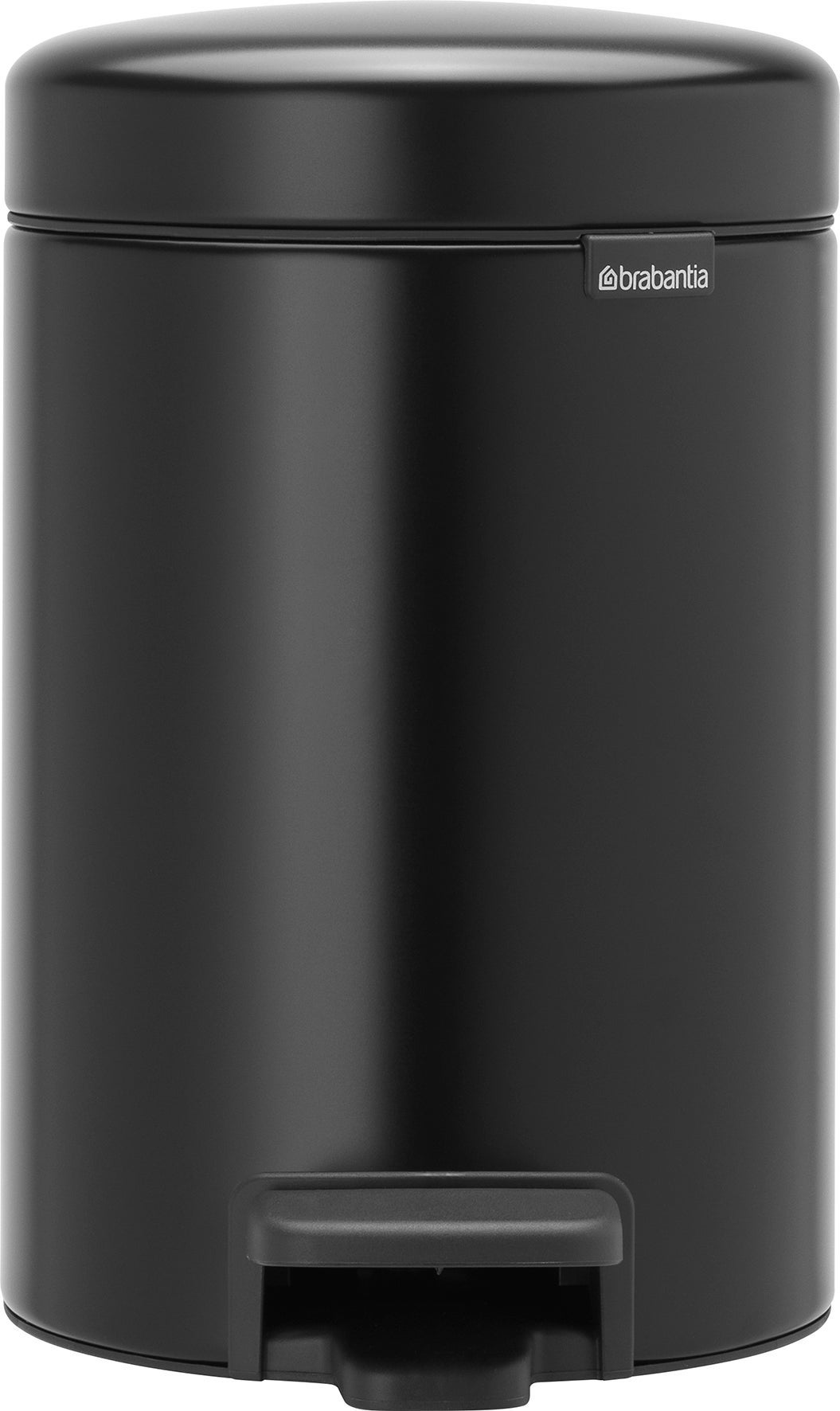 [8556702] Pedalhink NewIcon Mattsvart 3 liter Brabantia