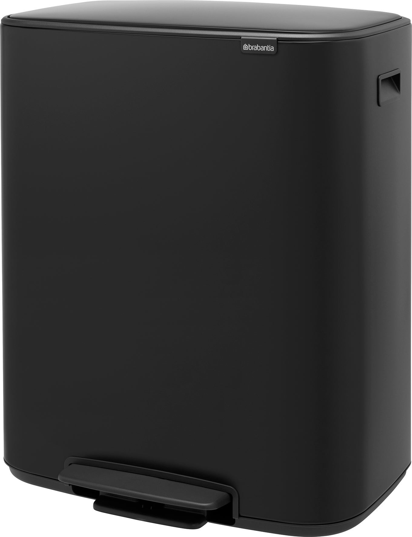 [8556722] Pedalhink Bo 2x30 liter Mattsvart