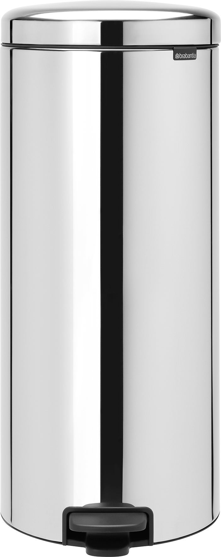[8556707] Pedalhink NewIcon Borstadstål 30 liter Brabantia