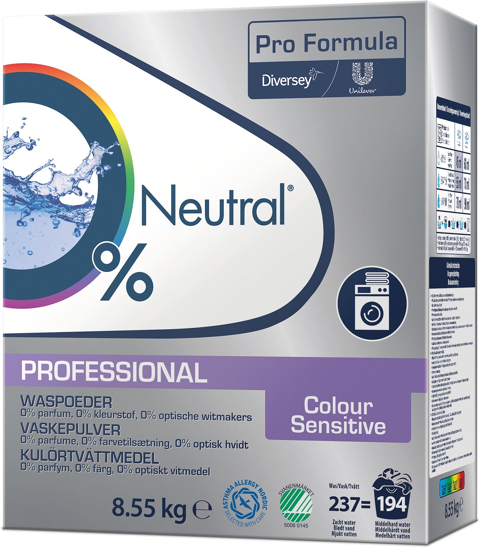 [8556773] Tvättmedel Professional Colour Sensitive Neutral 8,55 kg
