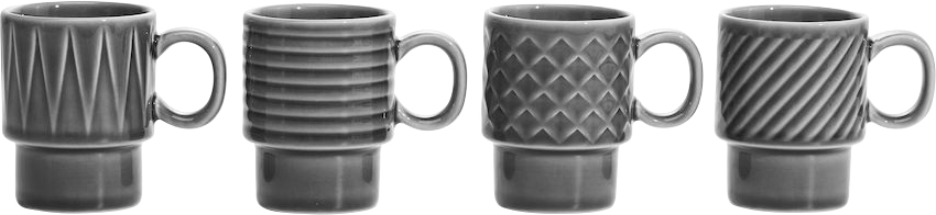 [8554768] Coffee & More Espressomugg 4-p