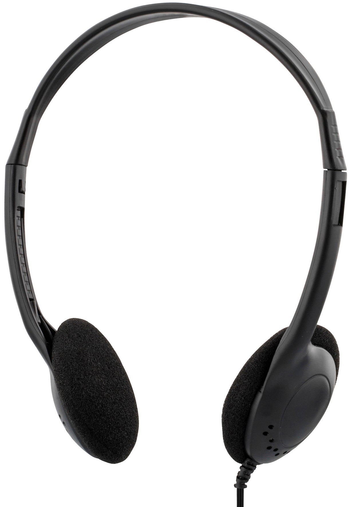 [8556176] Hörlur HL-27 3,5mm svart 2 meter Deltaco