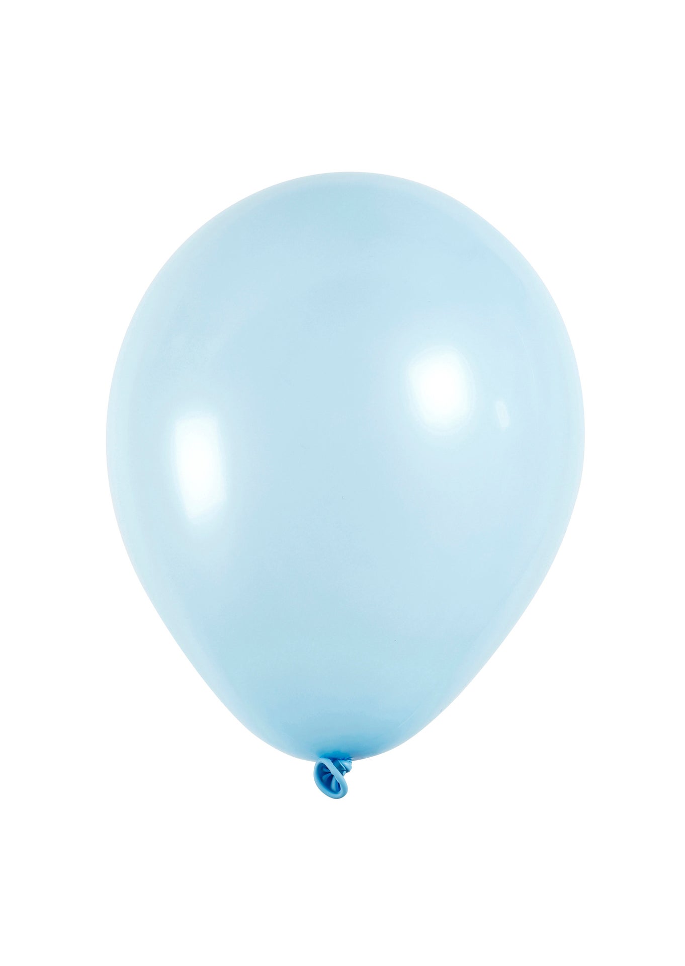 [8300607] Ballonger runda 23 cm 10/fp Ljusblå