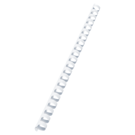 [E4028209] Plastspiral CombBind A4 21-ring 51mm vit 50st/fp (kopia)