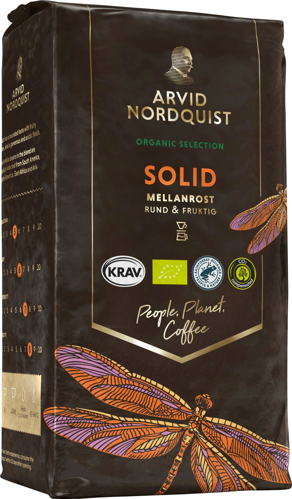 [8563538] Kaffe Solid Mellanrost 450 g