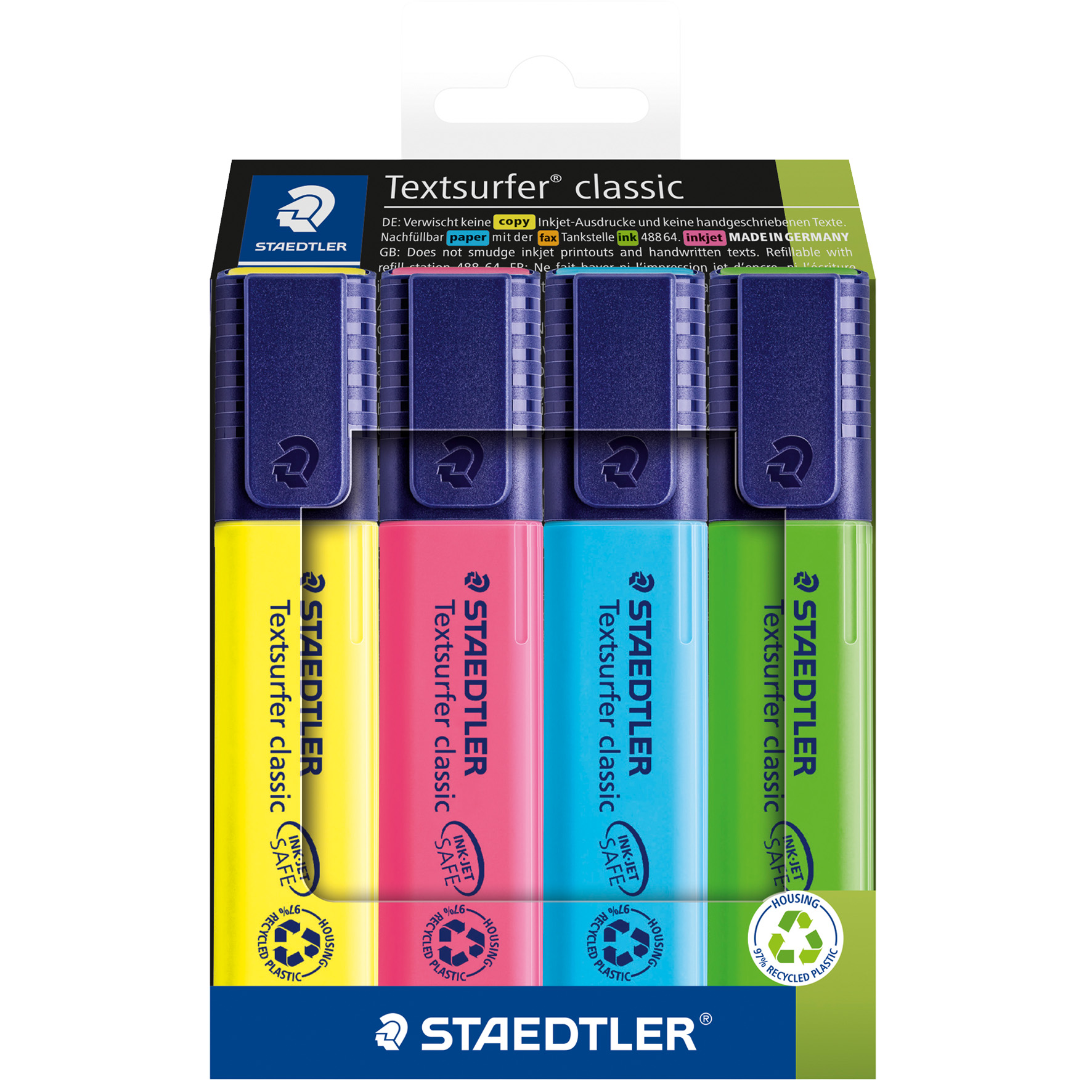 [2210770] Penna Staedtler 364 recy 4/fp