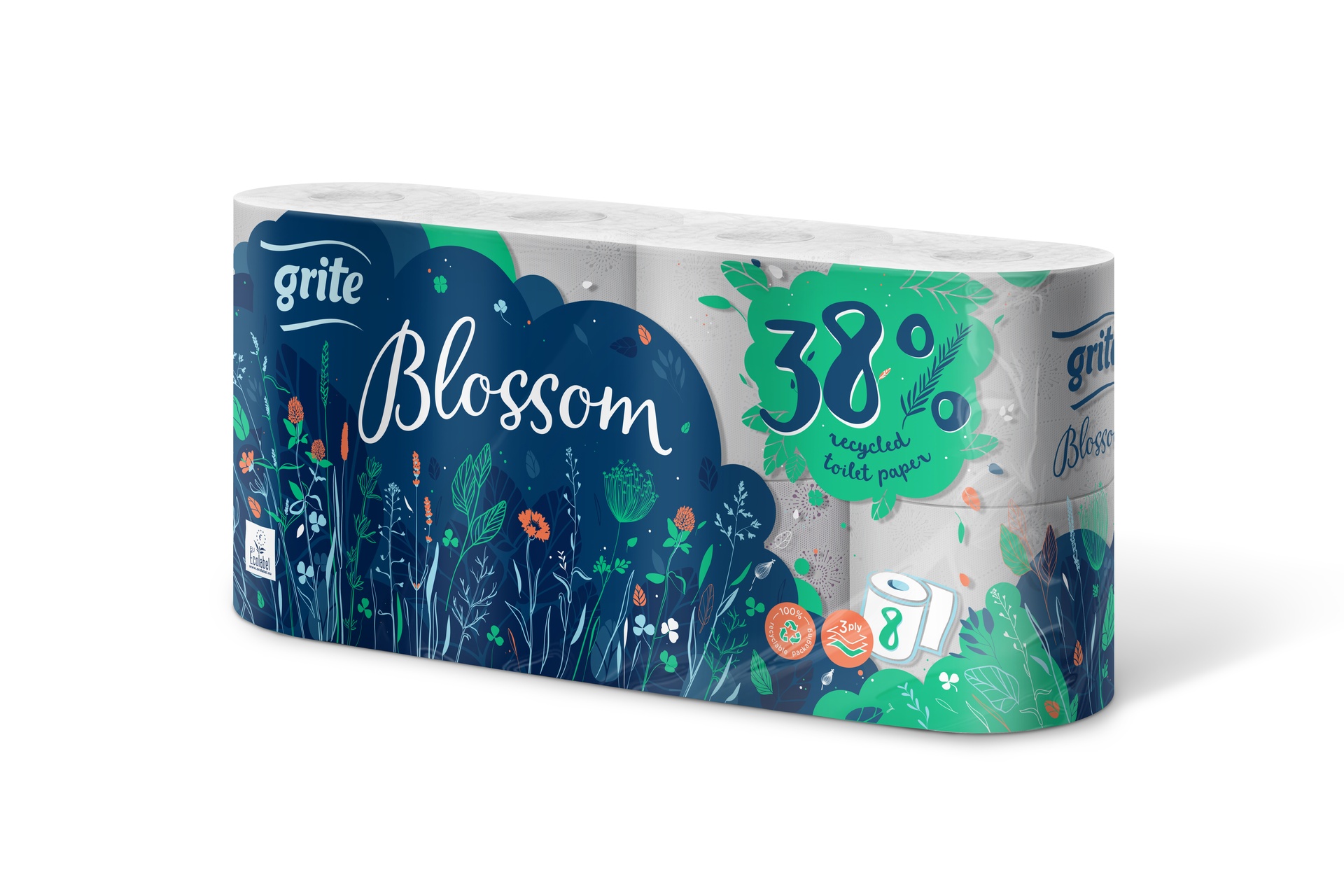 [8563526] Toalettp. Grite Blossom 3L 8rl