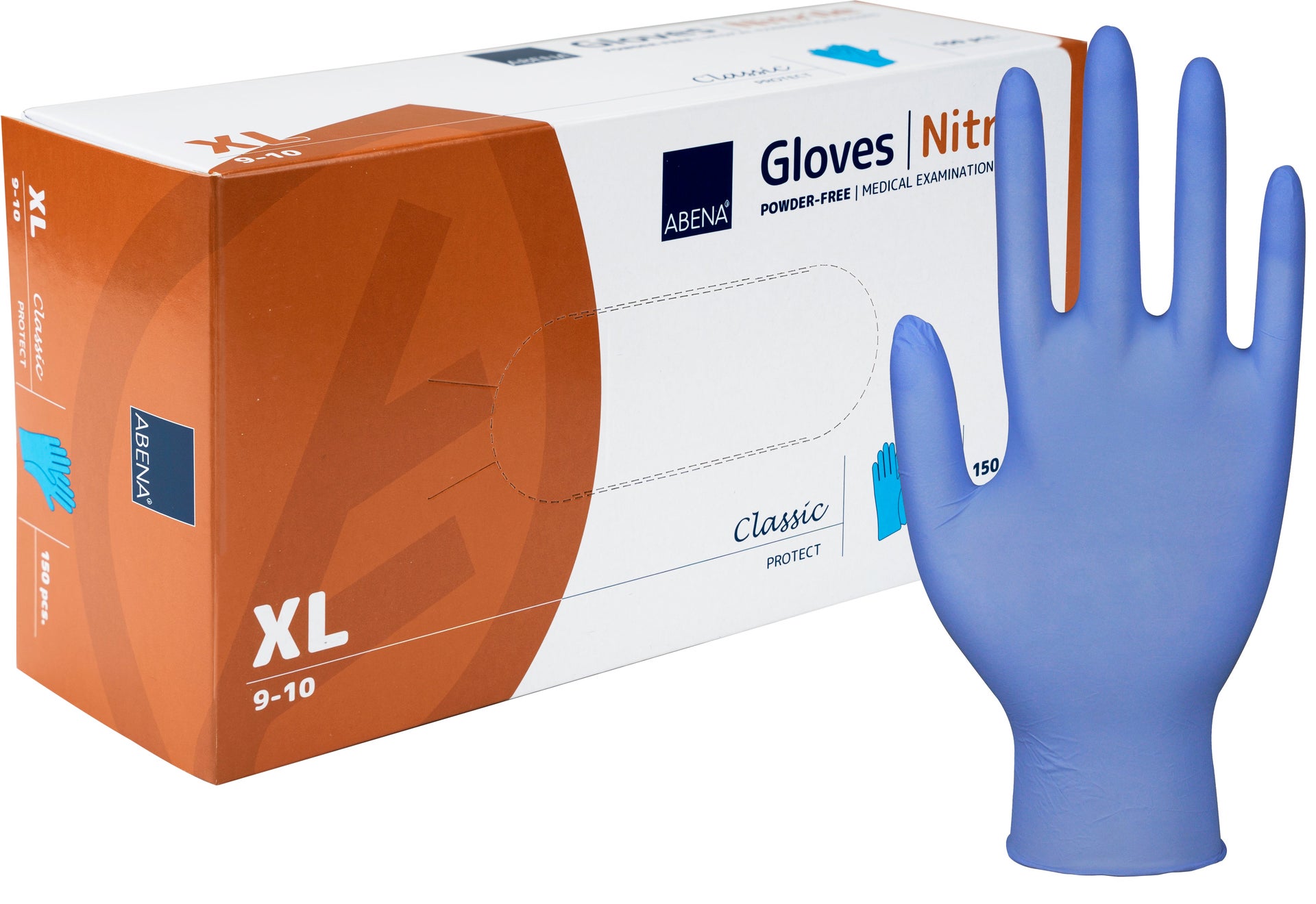[8563546] Handske Nitril puderfri XL 150 st/fp