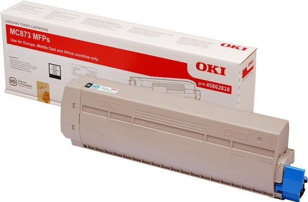 [8564012] Toner OKI MC873 Svart 15K