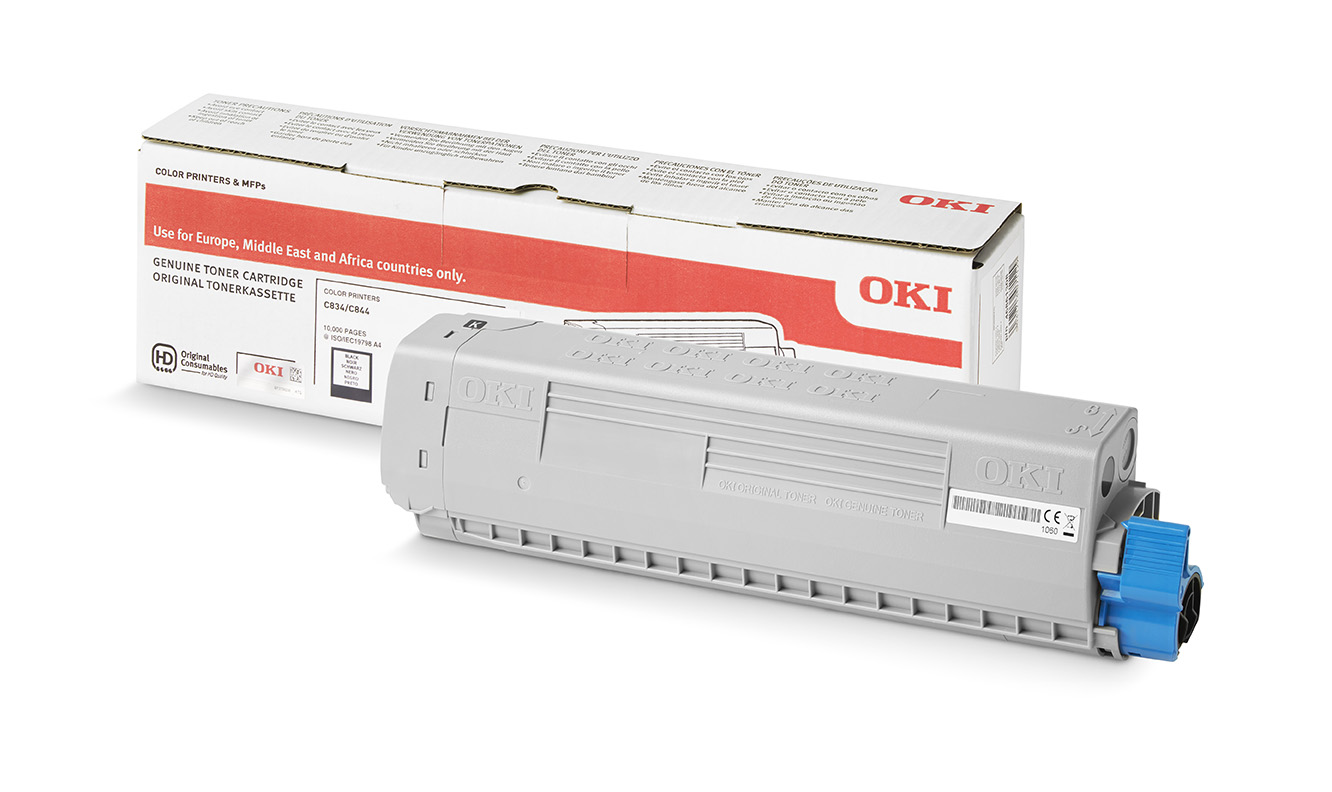 [8564033] Toner OKI C834 Svart