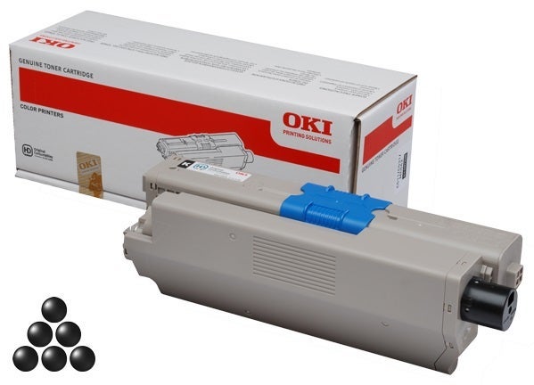 [8564020] Toner OKI C332/MC363 Svart 3.5K