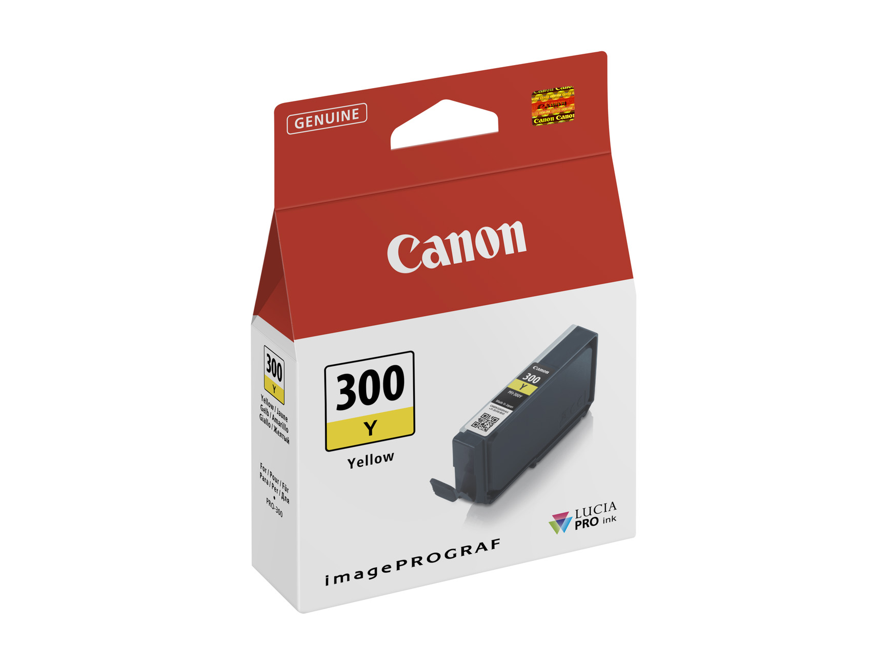 [8563783] Bläck Canon PFI-300 Y PRO Gul