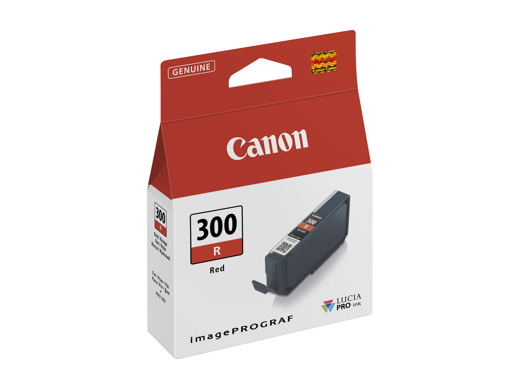 [8563786] Bläck Canon PFI-300 R Röd