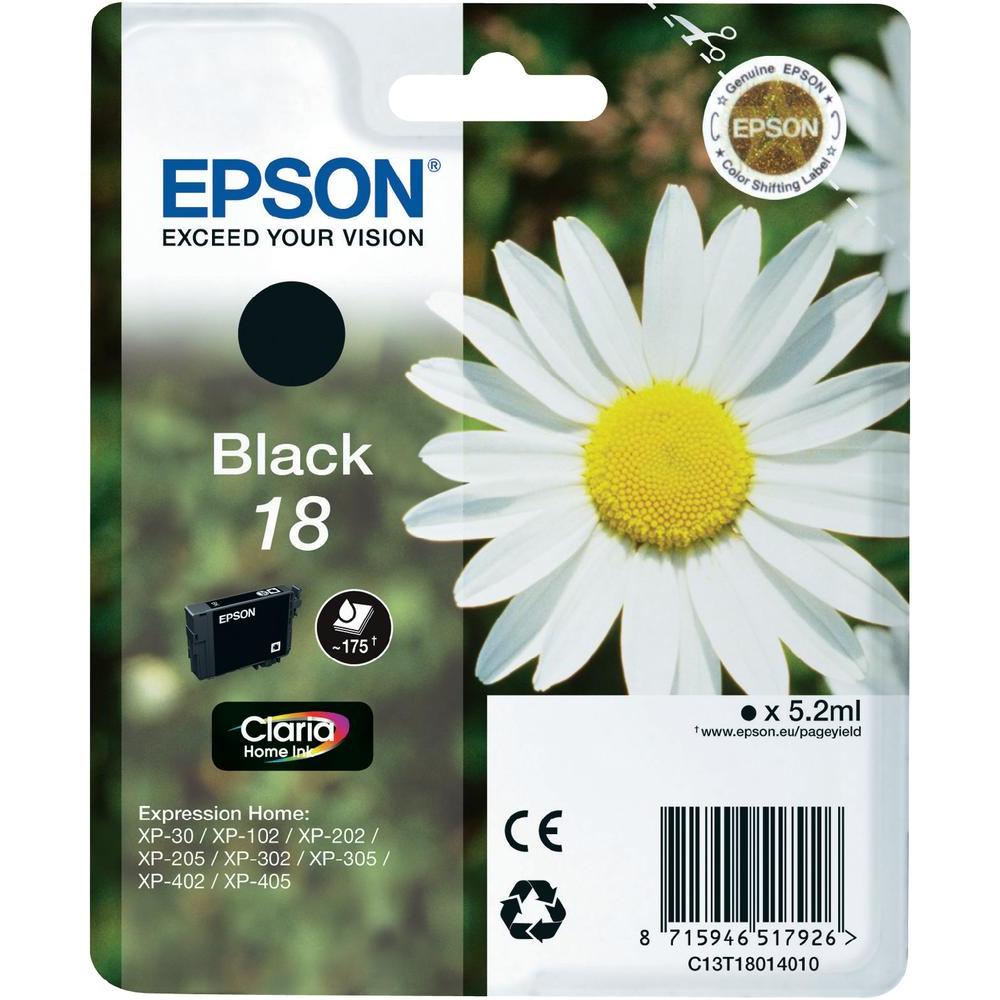 [8563885] Bläck Epson T1801 Svart