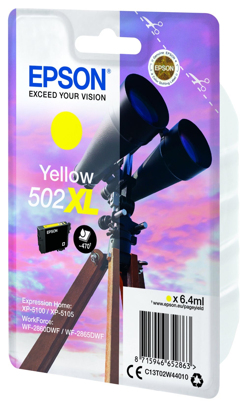 [8563861] Bläck Epson T502 XL Gul