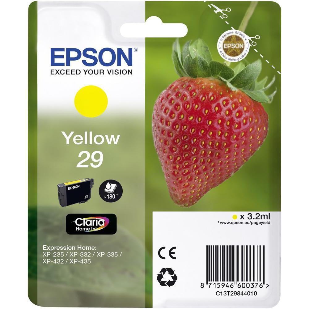 [8563910] Bläckpatron Epson 29 Gul