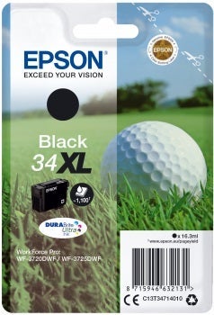 [8563916] Bläckpatron Epson T3471 XL Svart