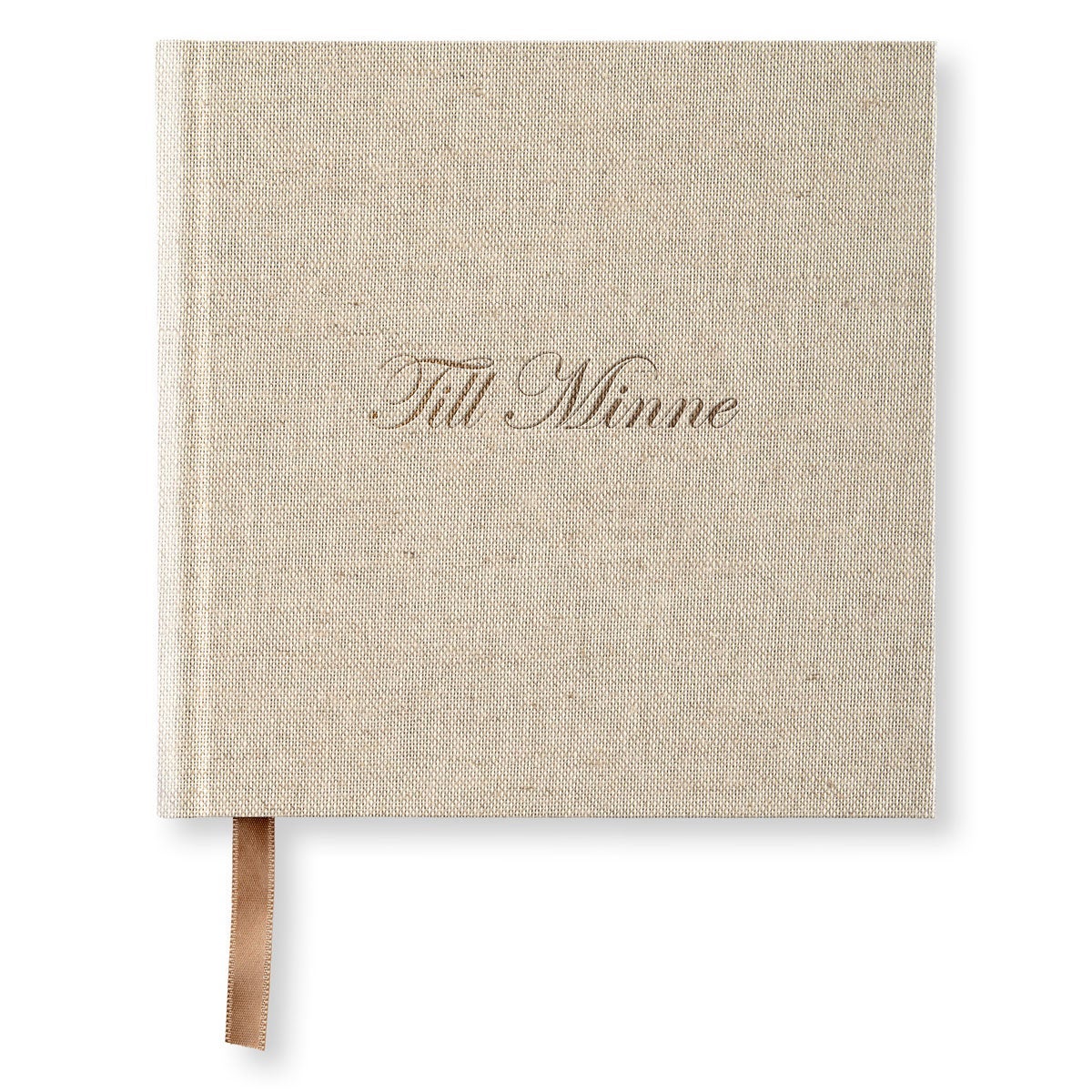 [2635388] Bok Paperstyle Till Minne Rough linen