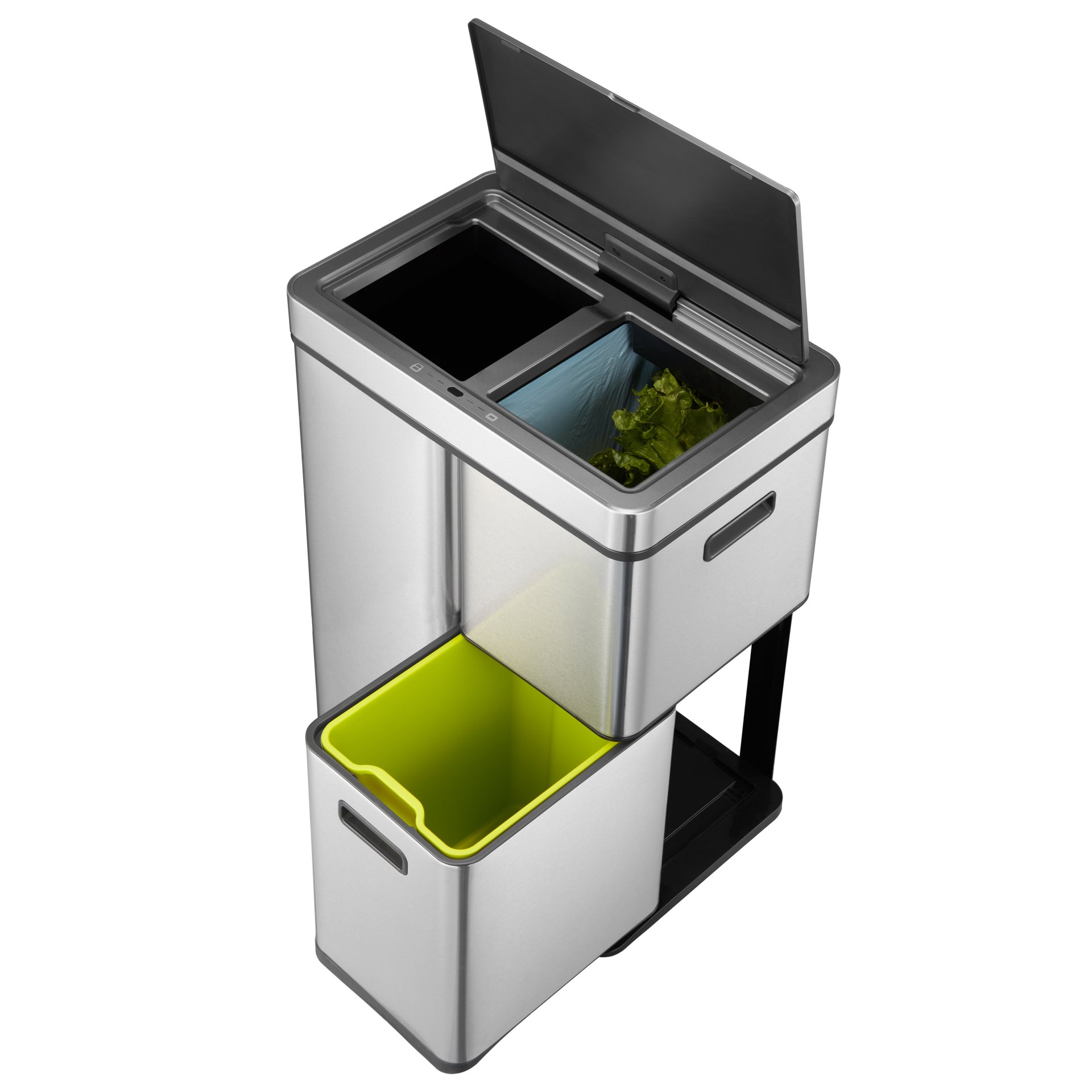 [8564172] Sorteringskärl EKO Recycle Mirage Plus 30+15+15 liter
