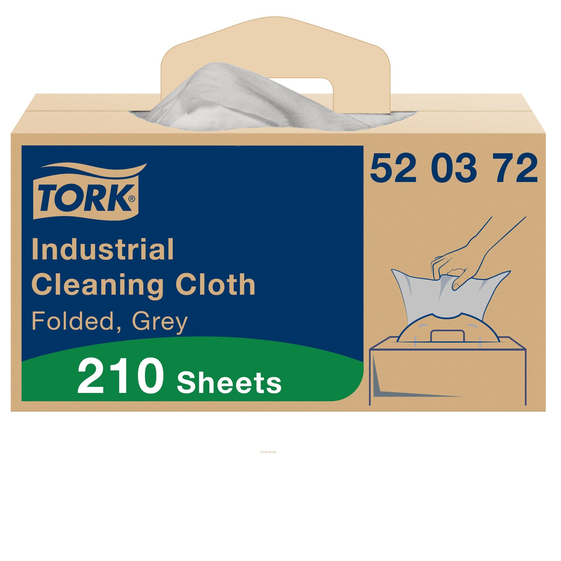 [8564181] Rengöringsduk Tork W7 Flexibel 210/fp