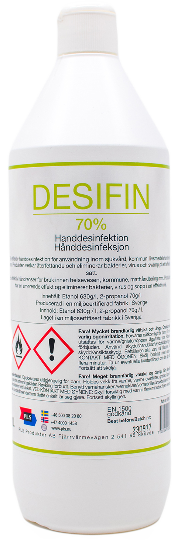 [8556460] Desifin Alcogel 1l, 70%