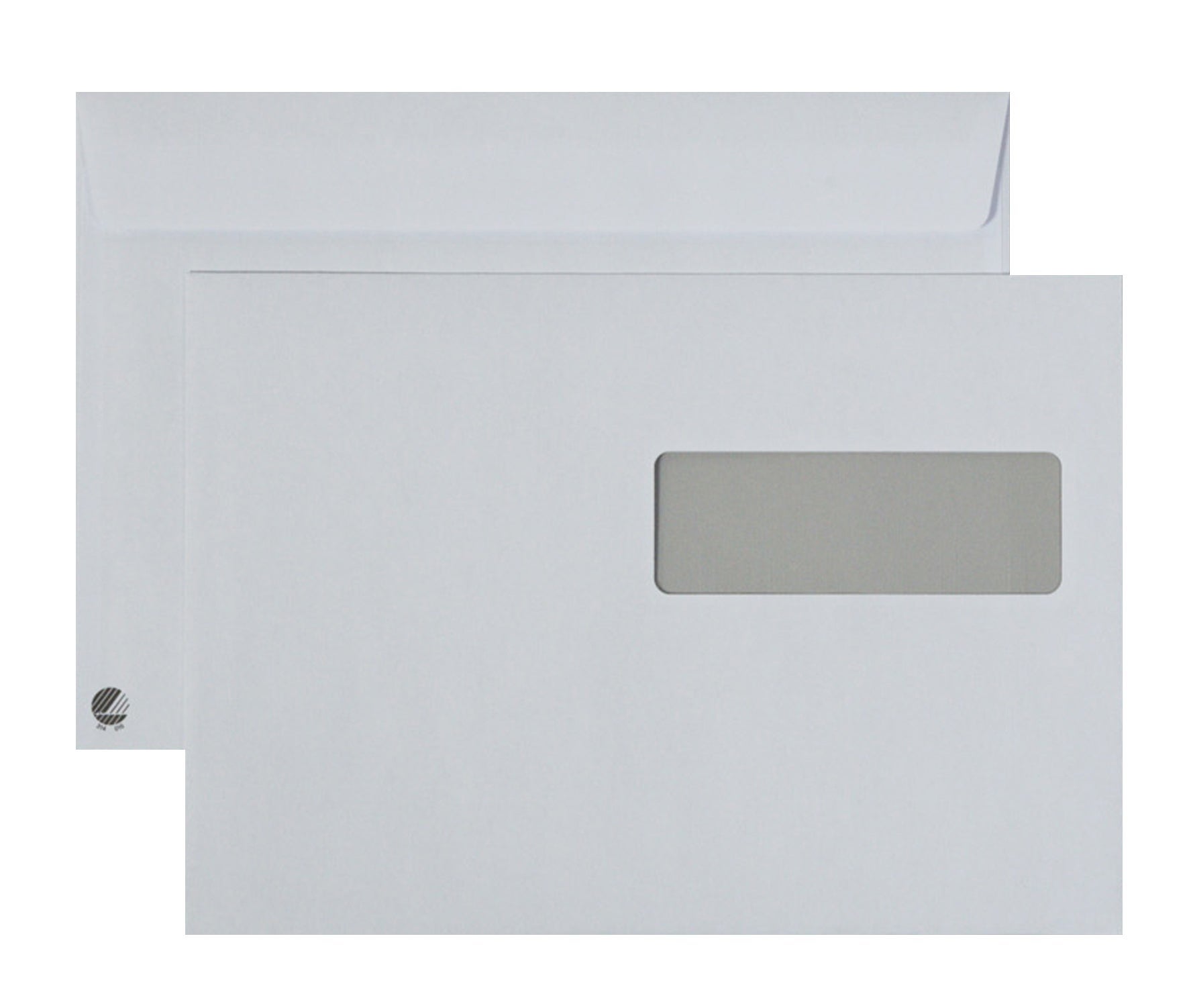 [0603064] Kuvert C5 H2 vita remsa 500 st/krt