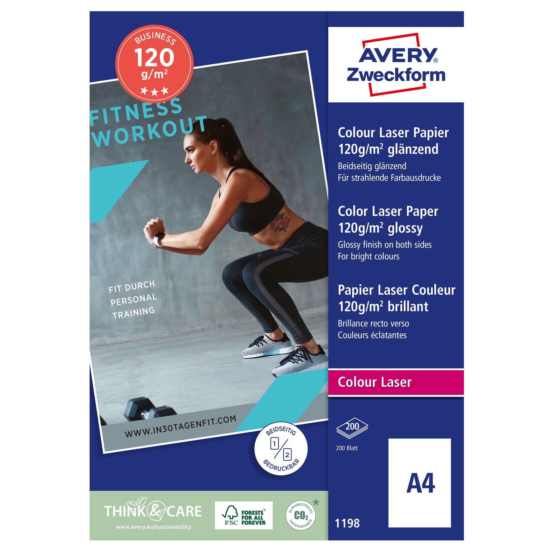[1178930] Fotopapper A4 Superior Glossy 120g 200/fp
